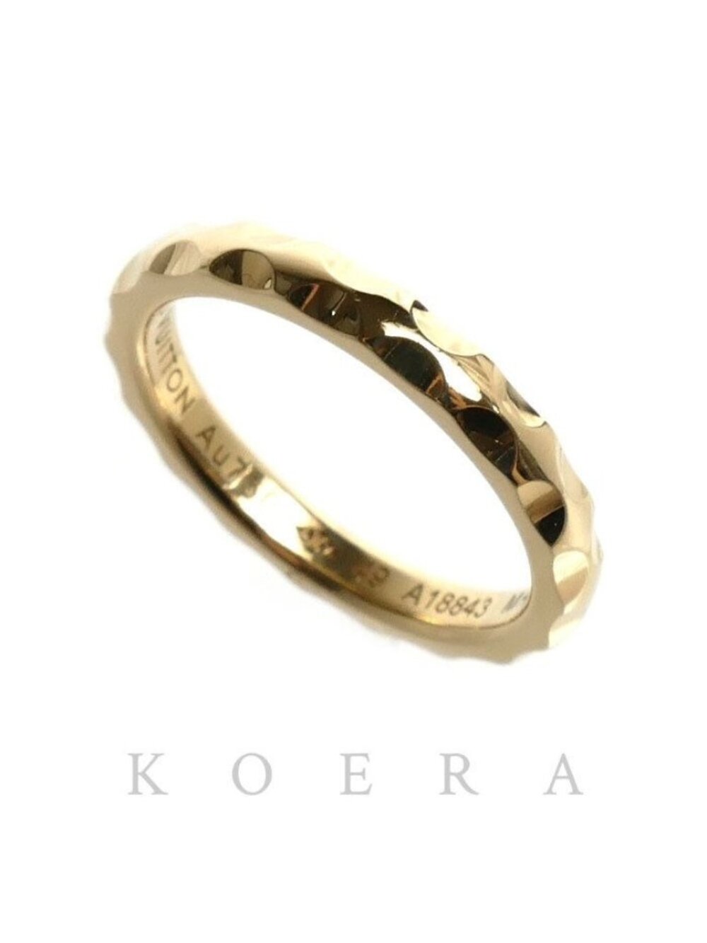 Louis Vuitton 18k Yellow Gold Ariane Infini Ring